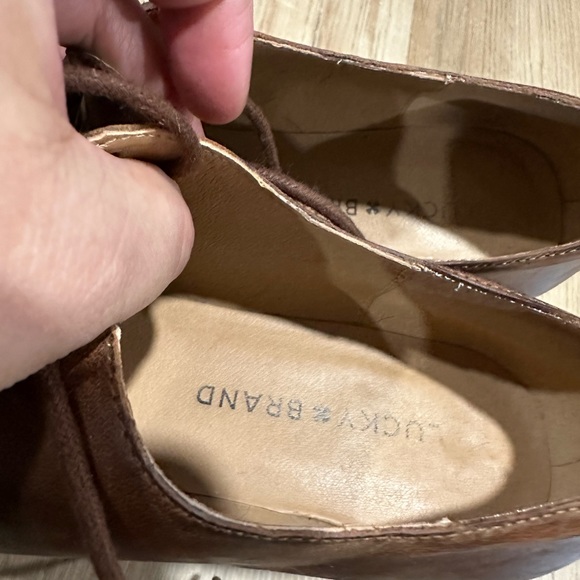 Lucky Brand Derby shoes sz 8 good condition - Picture 7 of 9